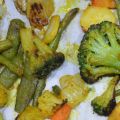 Légumes rôtis caramélisés au four