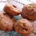 Muffins fraise - rhubarbe, Recette Ptitchef