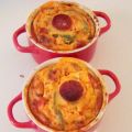 Flan de poivron/chorizo à la brousse !!