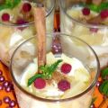 Verrines aux poires et mousse de mascarpone,[...]