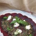 Salade de lentilles, betterave et chèvre frais[...]