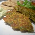 Galette de lentilles