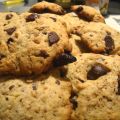 Cookies au pralin et au chocolat noir