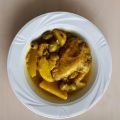 Tajine de Poulet aux olives, citron confit et[...]