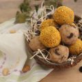 Boules d'énergie aux pois chiche, cacahuète,[...]