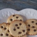 Sablés aux pépites de chocolat.