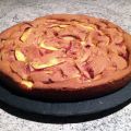 Gâteau fin framboises et nectarines, Recette[...]