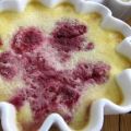 Crème facile aux framboises