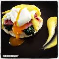 Oeufs Bénédicte (Benedict eggs) aux épinards