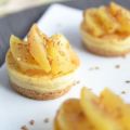 Cheesecake au neufchâtel et pommes caramélisées[...]