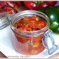 Sauté de veau aux tomates, poivrons et chorizo