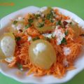 Salade de carottes & raisins
