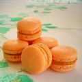 Macarons à la mangue et au gingembre