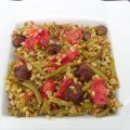 Poêlée 4 céréales, tomates, haricots verts et[...]