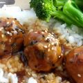 Boulettes teriyaki