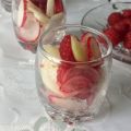 Verrine radis et framboises, Recette Ptitchef