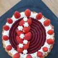 Gâteau citron-basilic, tourbillon framboises et[...]