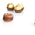 Macarons aux Ferrero Rocher