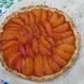 Tarte aux abricots, et touche de miel