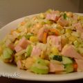 ~ Salade de pois chiches et jambon~ 