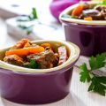 Bœuf bourguignon en mini cocottes