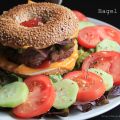 Bagel burger