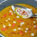 SOUPE DE CAROTTES AU LAIT DE COCO