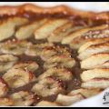 Tarte pomme – banane – crème de marrons