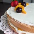 Le gâteau nuage à la mangue de Clara
