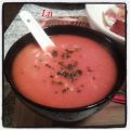 Soupe express à la tomate et aux petites pâtes