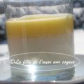 VERRINE DE PANNA COTTA AU RICOTTA ET LEMON CURD