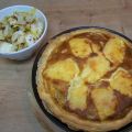 Tarte aux endives, gratinée au Maroilles et sa[...]
