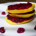 millefeuille mangue-pitaya du Nicaragua