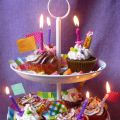Cupcake de goûter d'anniversaire