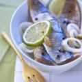 Filets de hareng marinés