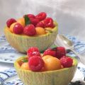 Melon & framboises