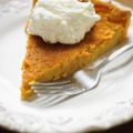 Tarte crémeuse à la citrouille