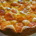 Tarte sans pâte à la crème d'amandes et aux[...]