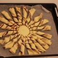 Un soleil en pâte feuilletée à l'apéritif