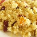 Coucous aux fruits séchés et au safran