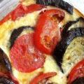 Gratin tomate et aubergine au parmesan et au[...]