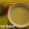Soupe au persil tubéreux et poire