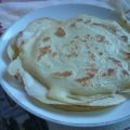 Crêpes au yogourt nature et au lait de soya