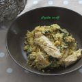 Salade de poulet, boulgour et sauce sucrée[...]