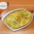 Omelette aux poireaux