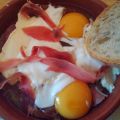 Oeuf cocotte savoyard {un tour en cuisine}