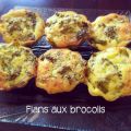 Flans aux brocolis