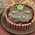 Gâteau bain de boue de Shrek, gâteau chocolat,[...]
