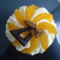 Tartelette mousseline et orange