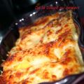 Lasagnes au poulet et aux blettes